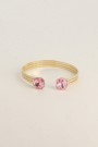 ViMaDa Swarowski armbånd rosa thumbnail