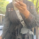 Andrea Kjole Svart med blonder thumbnail