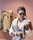Choco Scarf beige thumbnail