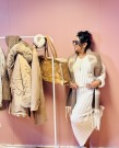 Choco Scarf beige thumbnail