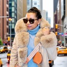 Parka Jakke med Hette og Fuskepels thumbnail