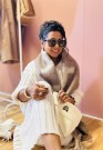 Choco Scarf beige thumbnail