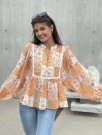 Clara Bluse Orange thumbnail