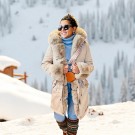 Parka Jakke med Hette og Fuskepels thumbnail