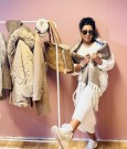 Choco Scarf beige thumbnail