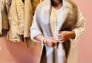 Choco Scarf beige thumbnail