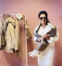 Choco Scarf beige thumbnail