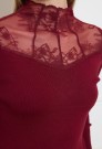 Cassie topp burgunder thumbnail
