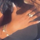 Swarovski Ring Hvit thumbnail