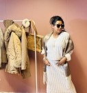 Choco Scarf beige thumbnail